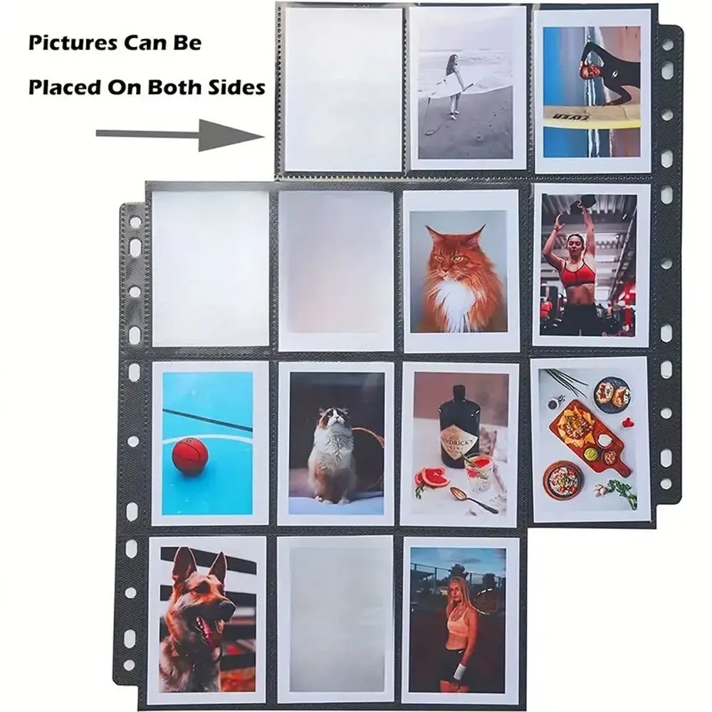 Trading Card Binder - 10Pack Black 9-Pocket A4 Trading Card