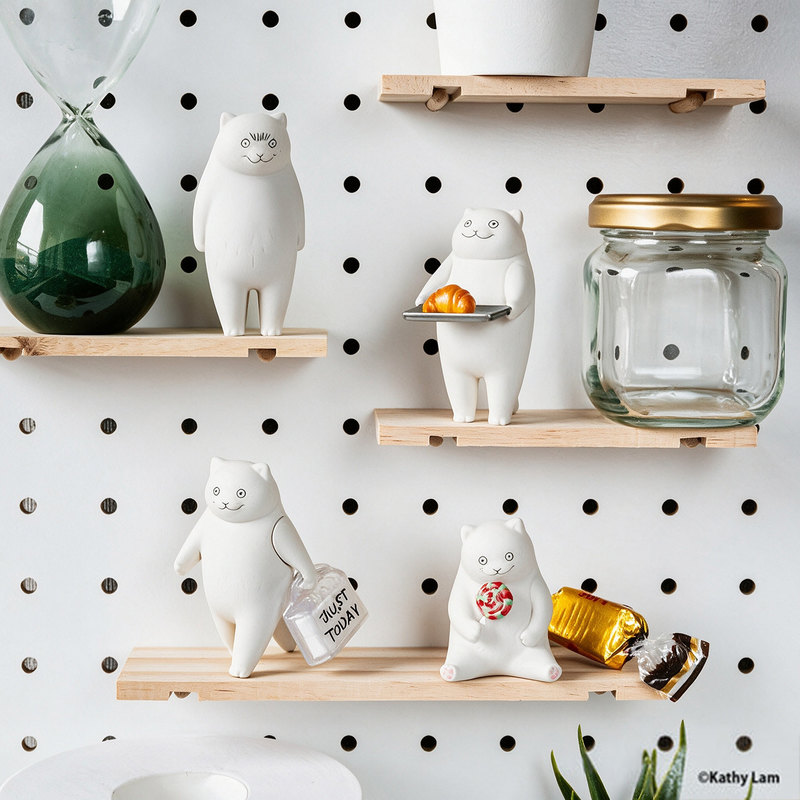 Kenelephant Kathy Lam White Ca - đánh giá và giá Capsule Toy Gashapon