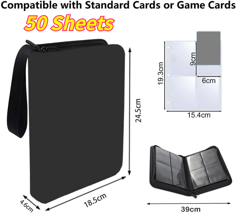 50 Sheets Trading Card Binder  - đánh giá và giá Trading Card Binder